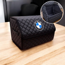 Органайзер BMW из экокожи черный с черной ниткой, S