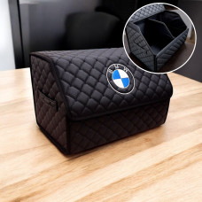 Органайзер BMW из экокожи черный с черной ниткой, M