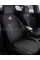 Чохли Комбі Skoda автотканина+екошкіра (комплект)