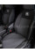 Чохли Комбі Skoda автотканина+екошкіра (комплект)
